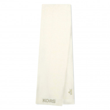 Knitted scarf with logo MICHAEL KORS for GIRL