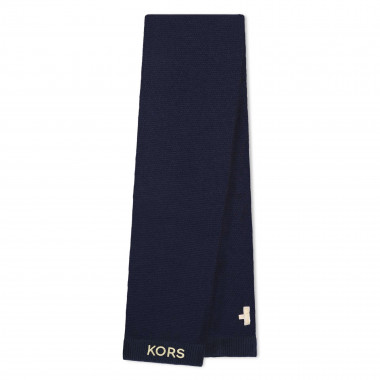 Écharpe en tricot avec logo MICHAEL KORS pour FILLE