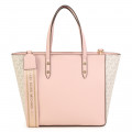 Grained coated canvas tote bag MICHAEL KORS for GIRL
