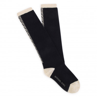 Socks with jacquard detail MICHAEL KORS for GIRL