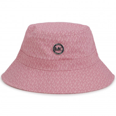Printed cotton bucket hat MICHAEL KORS for GIRL