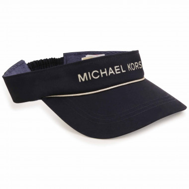 Lined cotton visor MICHAEL KORS for GIRL