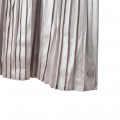 Pleated midi dress with medal MICHAEL KORS for GIRL