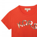 Flared logo dress MICHAEL KORS for GIRL