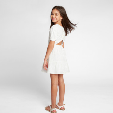 Dress with puff sleeves MICHAEL KORS for GIRL