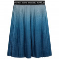 Print pleated skirt MICHAEL KORS for GIRL