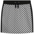 Straight-cut chequered skirt MICHAEL KORS for GIRL