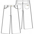 Canvas trousers MICHAEL KORS for GIRL