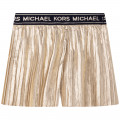 Pleated shorts MICHAEL KORS for GIRL