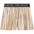 Short plissé MICHAEL KORS pour FILLE