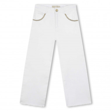 Jeans in cotone con catene MICHAEL KORS Per BAMBINA