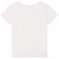 T-shirt met paillettenprint MICHAEL KORS Voor
