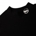 T-shirt collo rialzato logo MICHAEL KORS Per BAMBINA