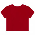 Baumwoll-T-Shirt mit Nieten MICHAEL KORS Für MÄDCHEN