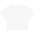 Katoenen T-shirt met logo MICHAEL KORS Voor