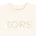 Sweat-shirt en coton à capuche MICHAEL KORS pour FILLE
