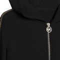 Zip-up hooded sweatshirt MICHAEL KORS for GIRL
