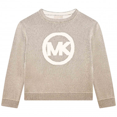 Metallic knit jumper MICHAEL KORS for GIRL
