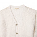 Sequined button-up cardigan MICHAEL KORS for GIRL