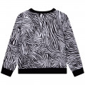 Printed cotton sweatshirt MICHAEL KORS for GIRL