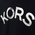 Sweat-shirt à capuche en coton MICHAEL KORS pour FILLE