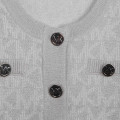Cardigan boutonné en tricot MICHAEL KORS pour FILLE