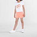 T-shirt à sequins multicolores MICHAEL KORS pour FILLE