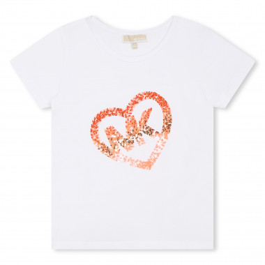 Gradient Sequin T-Shirt MICHAEL KORS for GIRL