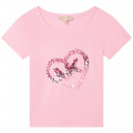 Multicoloured-sequin T-shirt MICHAEL KORS for GIRL