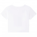 T-shirt noué avec imprimé MICHAEL KORS pour FILLE