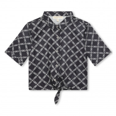 Knotted party shirt MICHAEL KORS for GIRL