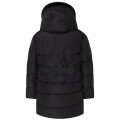 Long hooded puffer jacket MICHAEL KORS for GIRL