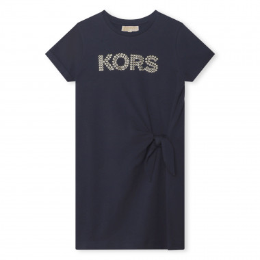 Short-sleeved knotted dress MICHAEL KORS for GIRL