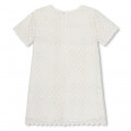 Short-sleeved lace dress MICHAEL KORS for GIRL