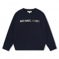 Suéter de muletón de algodón MICHAEL KORS para NIÑA