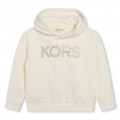 Hooded fleece sweatshirt MICHAEL KORS for GIRL