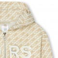 Hooded zip-up sweatshirt MICHAEL KORS for GIRL