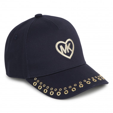 Embroidered cotton cap MICHAEL KORS for GIRL