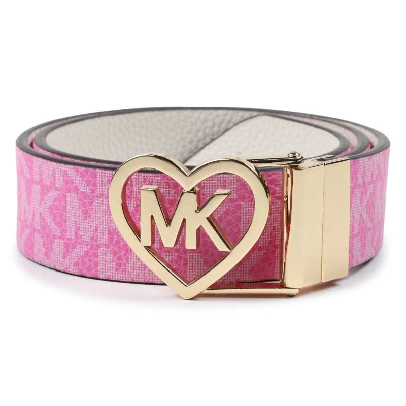 MICHAEL KORS Reversible belt girl pink Kids around