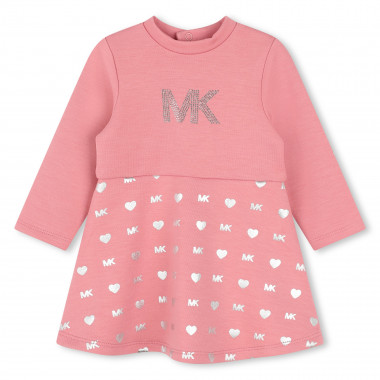 Robe manches longues cloutée MICHAEL KORS pour FILLE