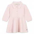 Robe manches longues en tricot MICHAEL KORS pour FILLE