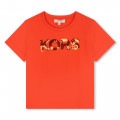 Short-sleeved cotton T-shirt MICHAEL KORS for GIRL