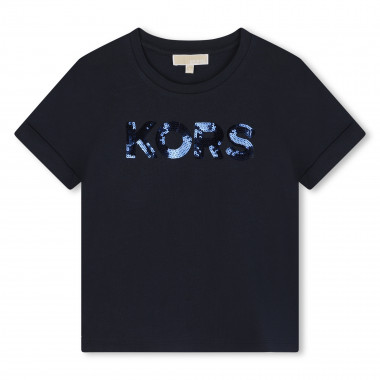 T-shirt manches courtes coton MICHAEL KORS pour FILLE