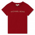 T-shirt à manches courtes MICHAEL KORS pour FILLE