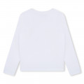 Long-sleeved cotton T-shirt MICHAEL KORS for GIRL