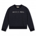 Sweat-shirt pailleté MICHAEL KORS pour FILLE