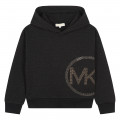 Hooded fleece sweatshirt MICHAEL KORS for GIRL