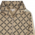 Zip-up hooded cardigan MICHAEL KORS for GIRL