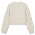 Button-up knitted cardigan MICHAEL KORS for GIRL