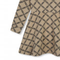 Robe zippée manches longues MICHAEL KORS pour FILLE